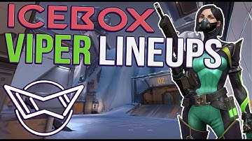 Valorant Viper Post Plant Snake Bites Lineups  ( ICEBOX )
