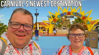 Celebration Key Carnival's Newest Destination Full Walkthrough / What Did We Think Of Carnival Glory