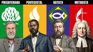 Do you know the difference? Presbyterian, Baptist, Methodist, and Pentecostal.