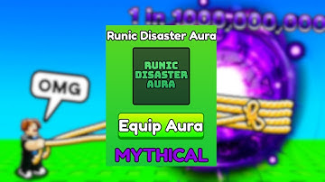 HOW to FIND the RUNIC DISASTER AURA! (Rune Quest) - Roblox - Find the Auras!