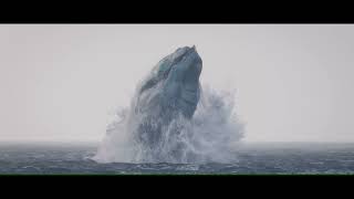 3D Creature Breach : HoudiniFX water simulation