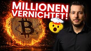 107 BITCOIN absichtlich ZERSTÖRT! 🤯 Unbekannter BTC-Maxi mit SPENDE an ALLE? 🤔