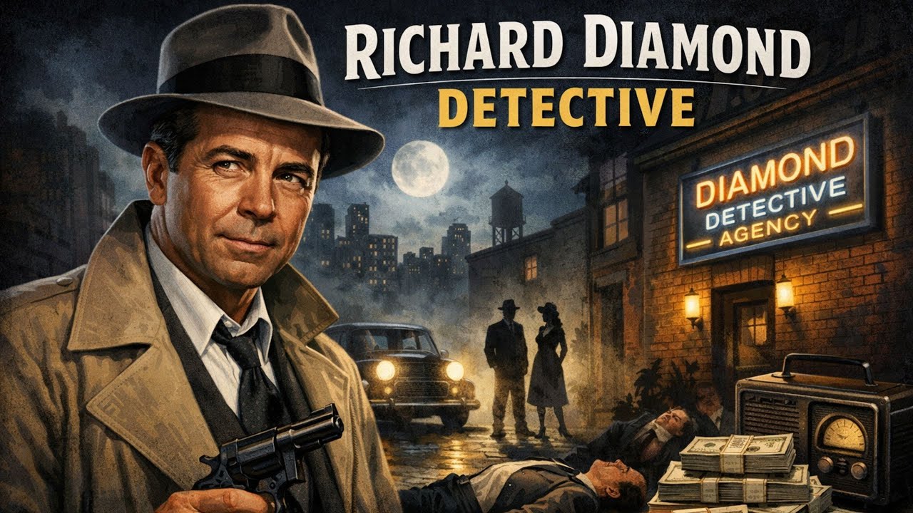 Richard Diamond Detective: The Deadly Secrets of 200,000 Dollars - Old Time Radio