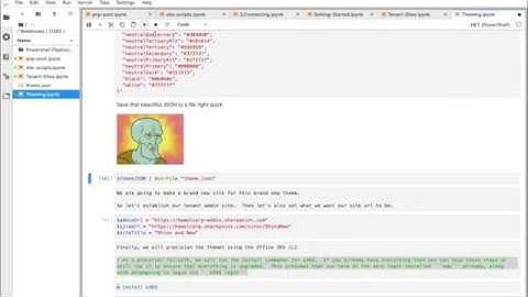 Office CLI and Jupyter Notebooks for the win!