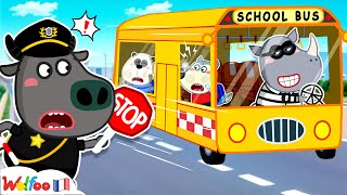Wolfoo, C'est Un Faux Bus ! Danger étranger 😫 Dessin Animé Pour Bébé 🎉 Collection D'épisodes