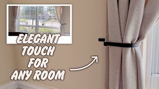 Famous Easy Home Makeover: $9.99 Curtain Holdbacks You Need! Wealth