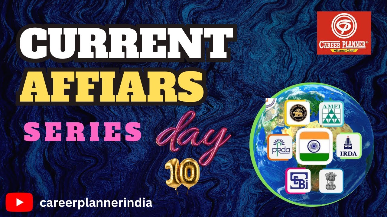 Current Affairs Booster Series | Day -10 | Important questions of Banking and SSC exams | Daily CA