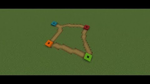 How to make paths & roads in Minecraft with WorldEdit