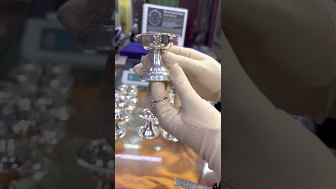 Cutest small silver lamp designs in all weights and sizes | silver return gifts for housewarming