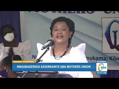 Nnaabagereka Asisinkanye Aba Mothers Union, Abakyala Basabiddwa Okukuza Abaana N’empisa