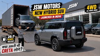 क्या अभी भी Creta लोगे? JSW’s New Hybrid SUV is Here! 26.7 KMPL & 4WD / REAL GANGSTER LOOK
