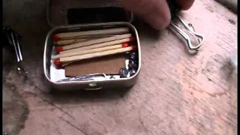 Altoids "Smalls" mini survival kit - The MilPro View
