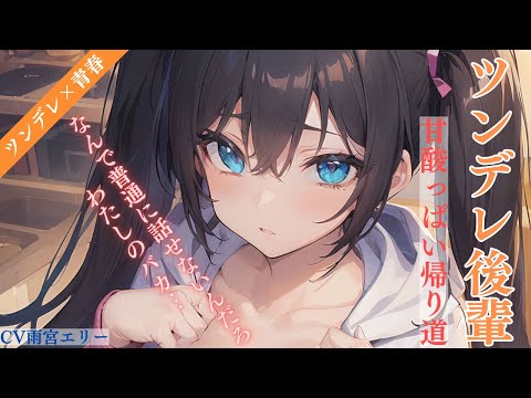 【KU100/ツンデレ/青春】ツンデレ後輩との甘酸っぱい帰り道【男性向けシチュエーションボイス】