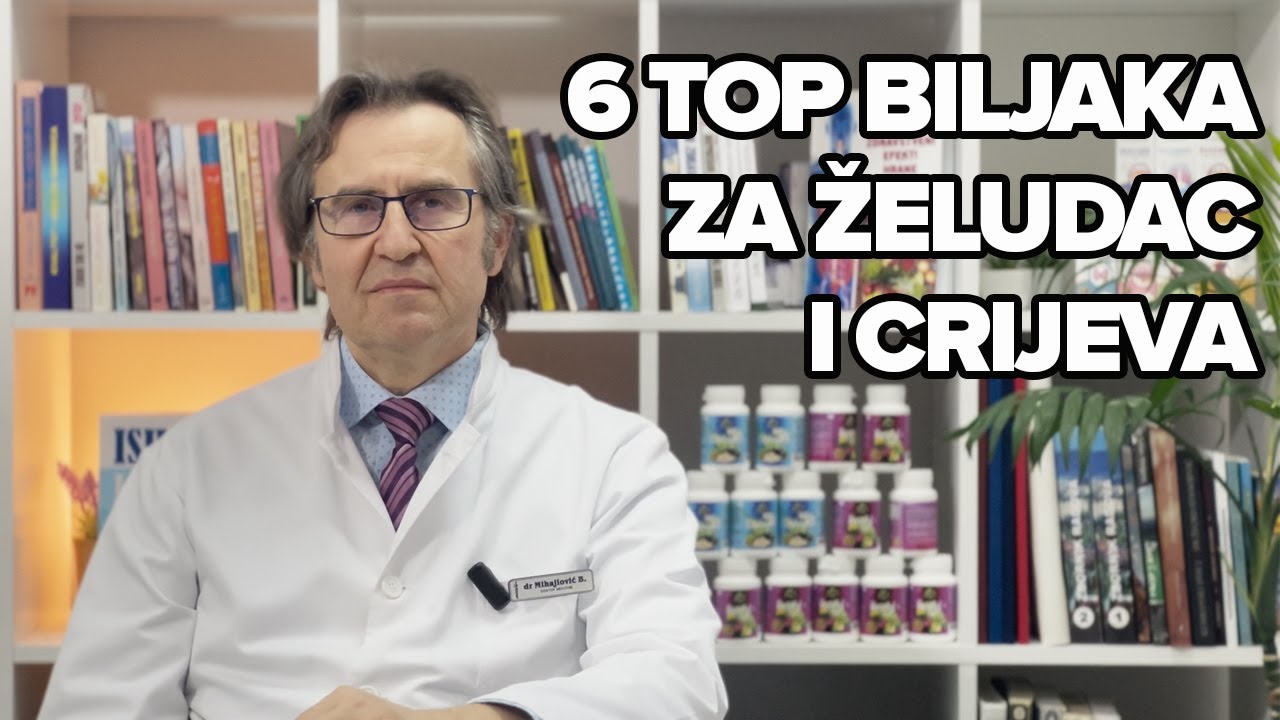 OTKLONITE NADUTOST, BOL U ŽELUCU, SMIRITE CRIJEVA! Dr Mihajlović