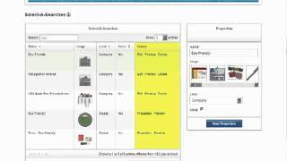 ESP Websites: Features - Managing Select-A-Searches