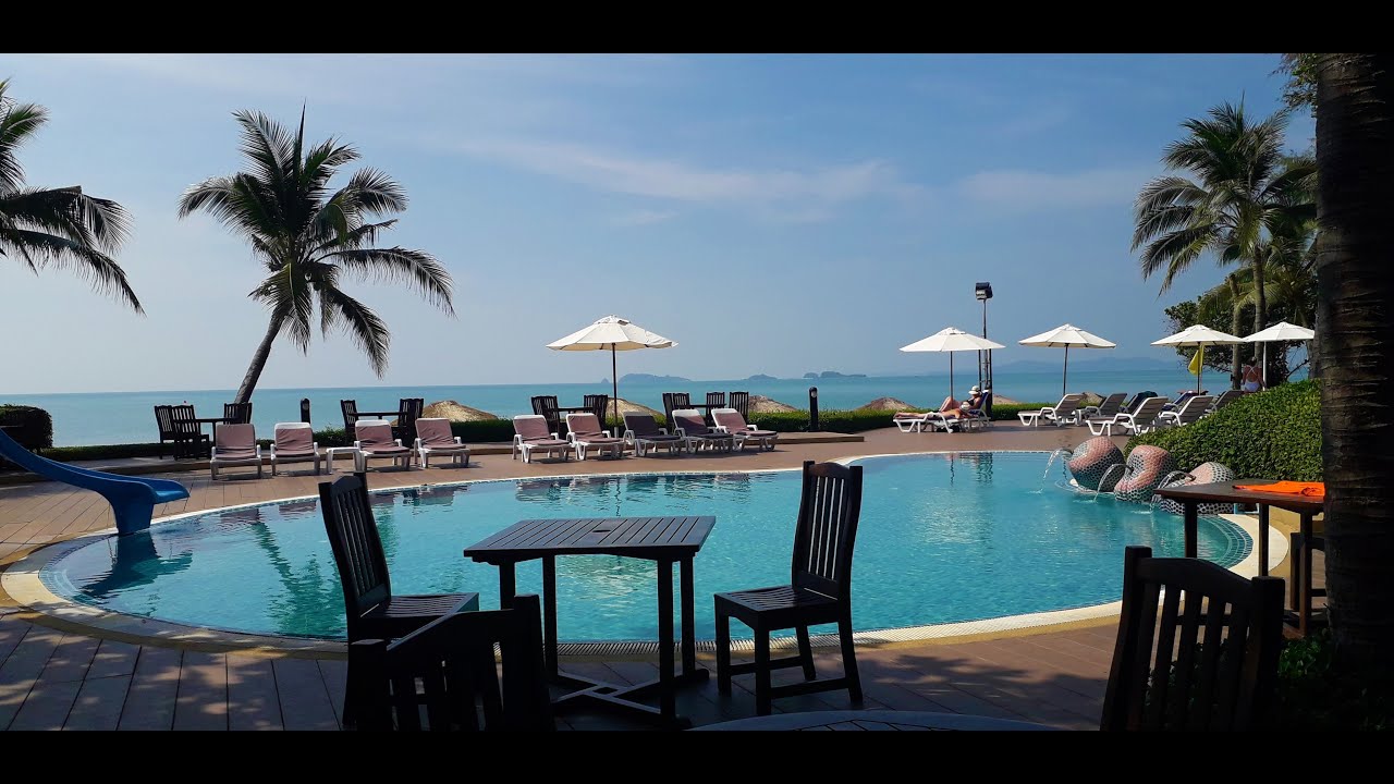 Novotel Rayong Rim Pae Beach Resort, Thailand with Golden Hour Sunset