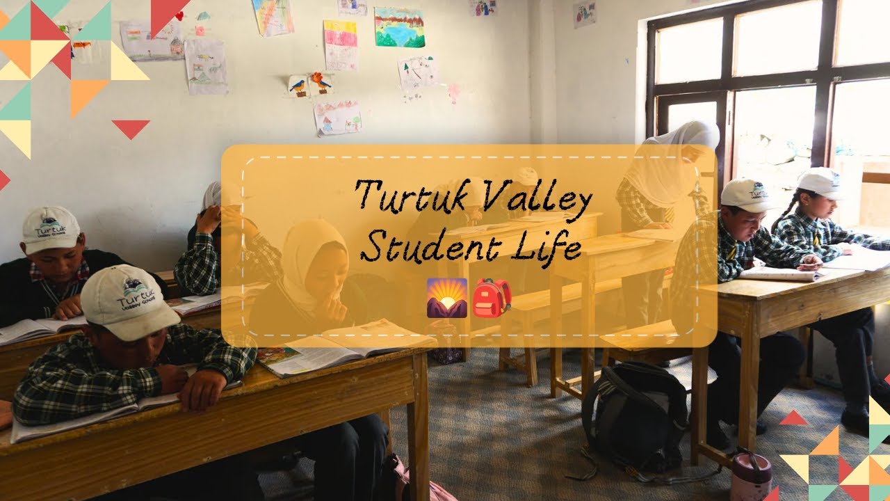 A day in the Life of Turtuk Valley Students! Chasing Sunrises and Friendship Goals!! 🌄🎒 #TurtukTales