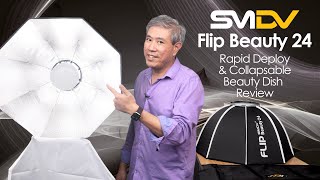 New SMDV BeautyFlip24 - rapid deploy, easy to carry beauty dish!