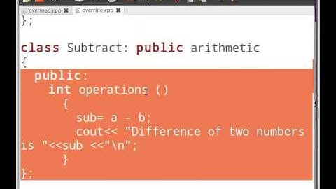 6 Function Overloading And Overriding English