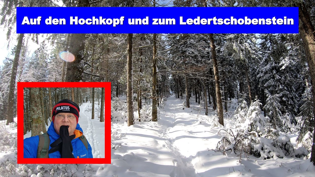 Super Winterwanderung bei -5°C auf den Hochkopf und zum Ledertschobenstein | Südschwarzwald  ☃❄🗼