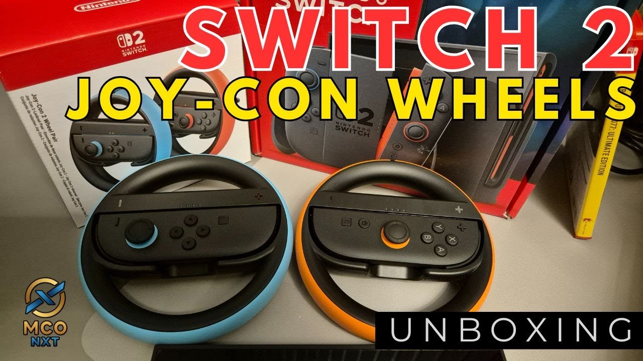 Joy-Con 2 Wheels – A Reminder That Games Can Still Be Tangible - Unboxing and Impressions