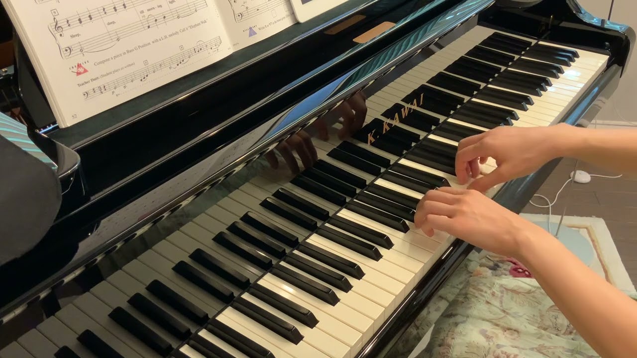 Piano Adventures Level 1 Performance Book Painting with Pastels YouTube