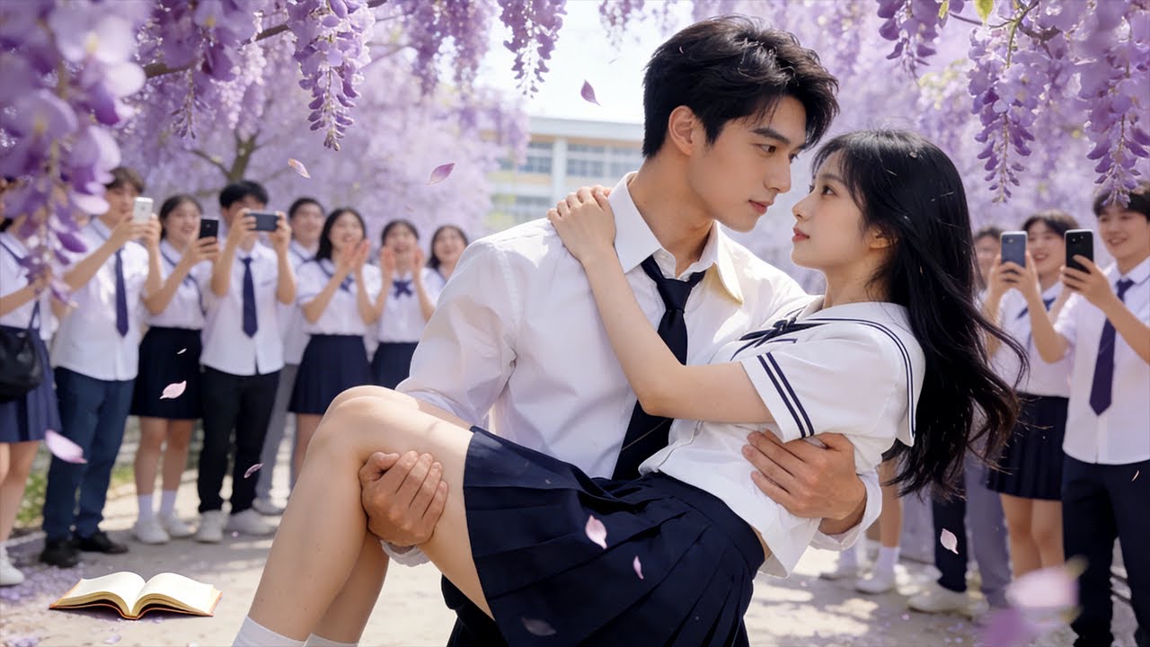 【日本語吹き替え】学園の王子が私を選んだ日。誰もが驚いた…なぜなら彼は“どんな美女も1ヶ月”と言われていたから