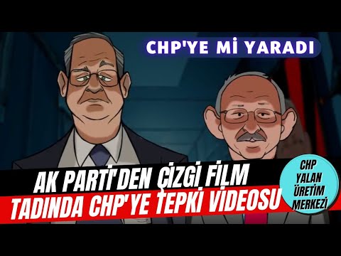 Ak Partinin Yalan Üretim Merkezi Animasyonu CHP'ye Mi Yaradı?