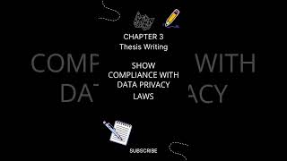 Show Compliance With Data Privacy Laws  #ResearchEthics #DataPrivacyAct  #RA10173 #youtubeshorts