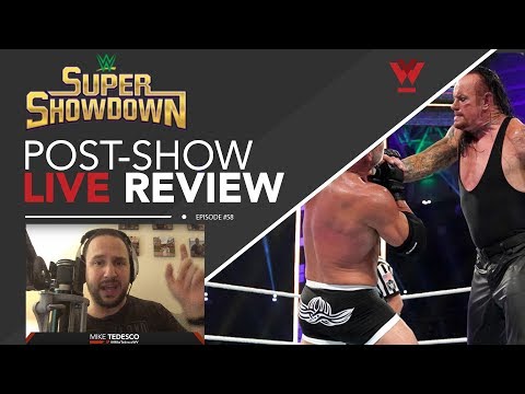 Wrestleview Live #58: WWE Super ShowDown Results and Review