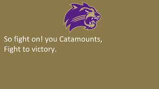 Western Carolina University's Fight Song, Fight On, You Catamounts