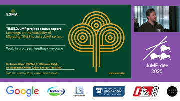 TIMES2JuMP - Learnings from IEA-ETSAP feasibility study of migrating the TIMES code to Julia JuMP.