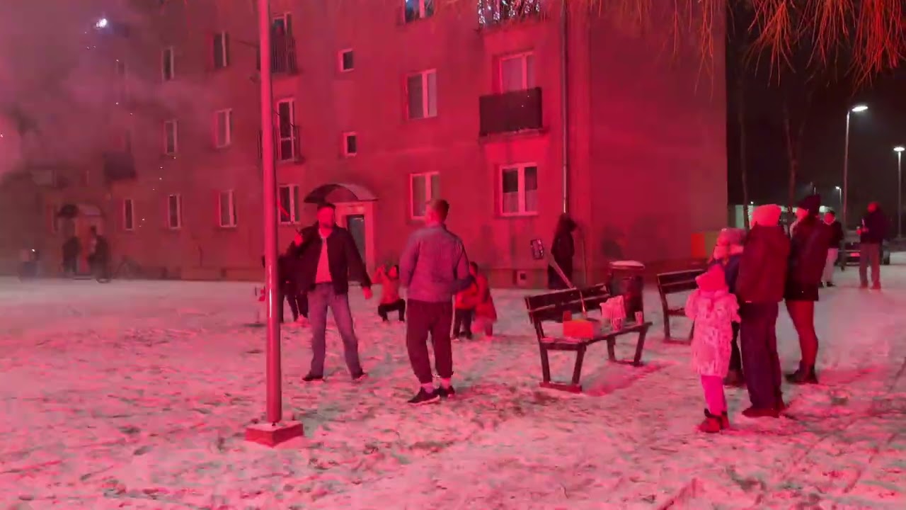 Sylwester 2025/26 | tak strzela i bawi się Osiedle Nowy Glinnik | Iphone 17