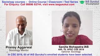 Biggest Hurdles Faced by UPSC CSE 2019 Toppers - in discussion with sociology mentor Pranay Aggarwal