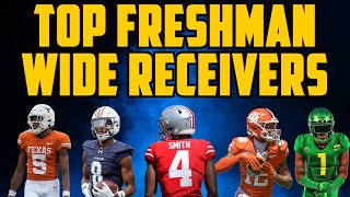 Top 10 FRESHMAN Wide Receivers | 2024 College Recruits