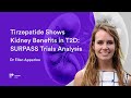 Tirzepatide Shows Kidney Benefits in T2D: SURPASS Trials Analysis - YouTube Tirzepatide Shows Kidney Benefits in T2D: SURPASS Trials Analysis - YouTube