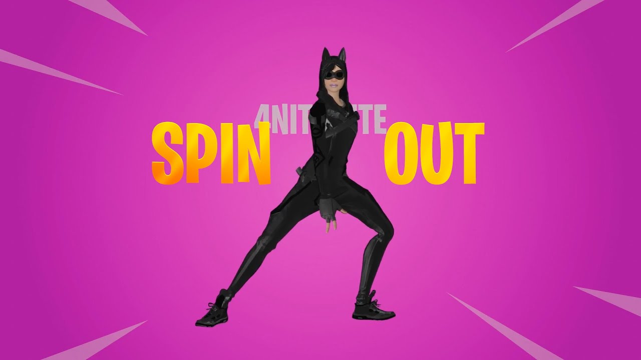 Fortnite Spin Out Dance 🌪 Giro Luminoso 🌪 Dá Uma Voltinha 🌪 Chromamorphose 🌪 Wechseldrehung