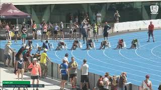 U15 Boys 100m Timed Final 3: 2022 Commonwealth Bank State Track and Field Championships // LAVicTV