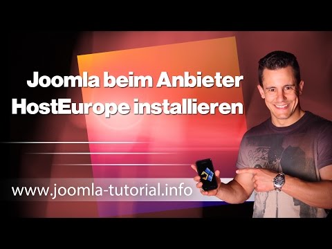 Joomla unter HostEurope installieren