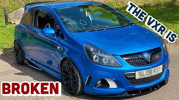 MY FORGED VAUXHALL CORSA VXR IS BROKEN