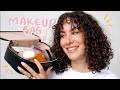 everything in my everyday MAKEUP BAG! (& a calming try-on!)