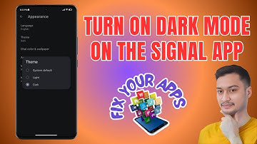 How to Turn On Dark Mode On the Signal App