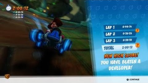 CTR - Thunder Struck - Dev Time