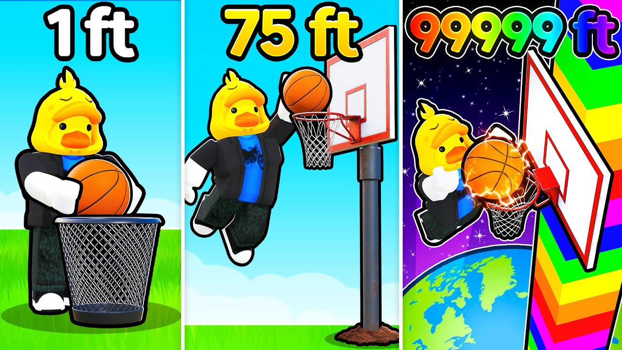 I Went From NOOB to PRO in Dunk Simulator Roblox!