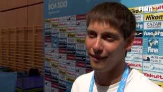 BCN2013: Illya Kvasha (UKR) Silver medallist of Mens 1m Springboard
