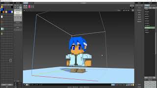MagicaVoxelでのFrame Based Animation試作