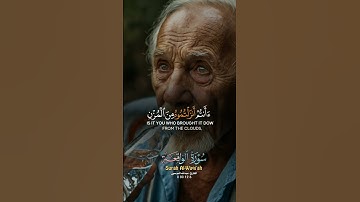 لا تهرب انه القران الكريم #اكسبلور #القزابري #youtubeshort #دويتو #المصحف #duet #الرحمن #تيك_توك