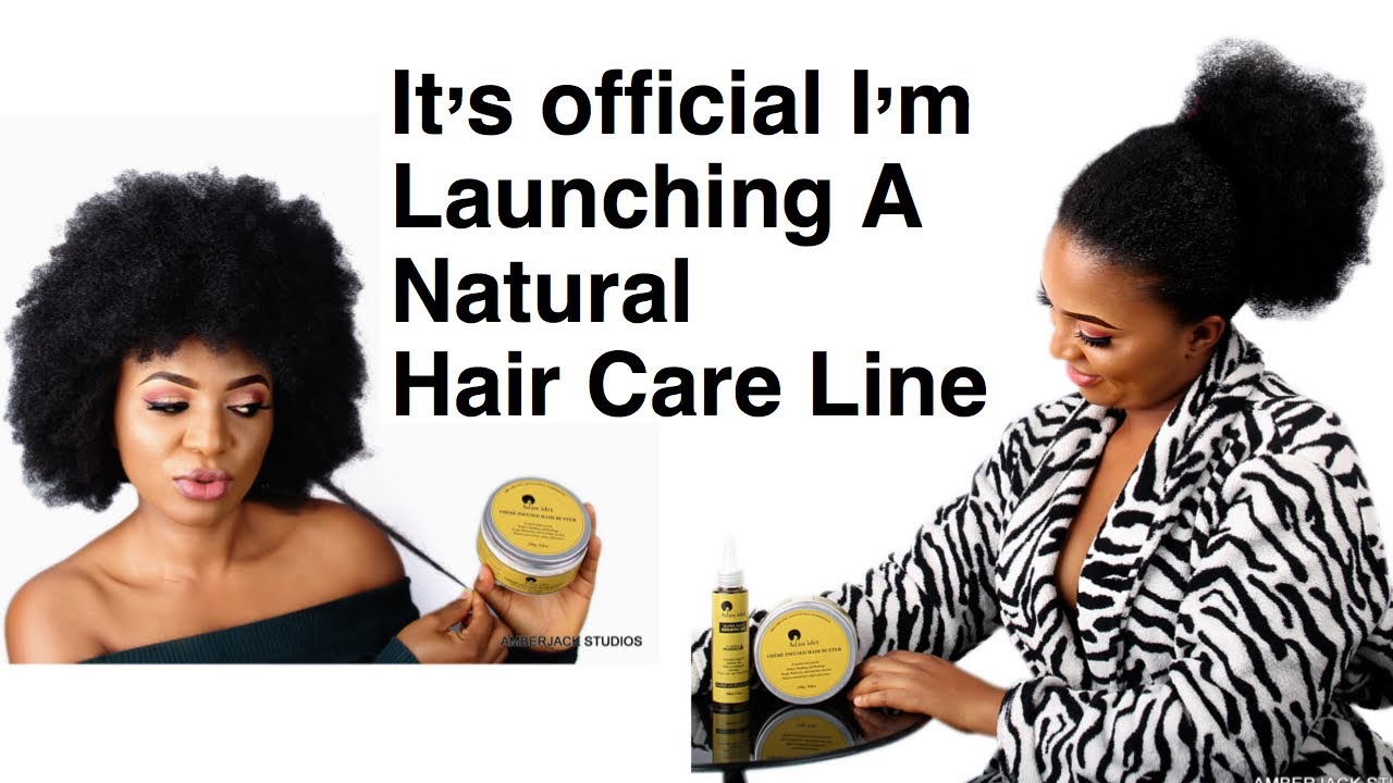To My Natural Hair Care Line Launch YouTube