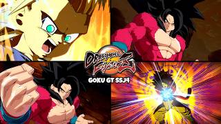 NEW Goku (GT) Super Saiyan 4 Transformation | Dragon Ball FighterZ Mods