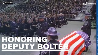 Idaho honors fallen Ada County Deputy Tobin Bolter